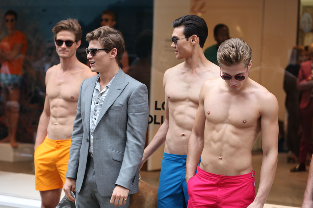 Orlebar Brown SS15 at London Collections: Men by Melissa Uren for The Man Has Style at LCM