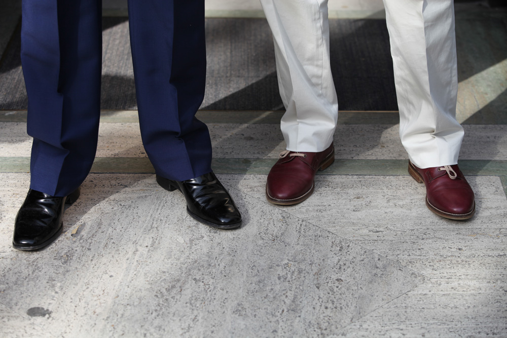 The shoes of Harold Tillman CBE & Marshall Lester by Melissa Uren for The Man Has Style at LCM