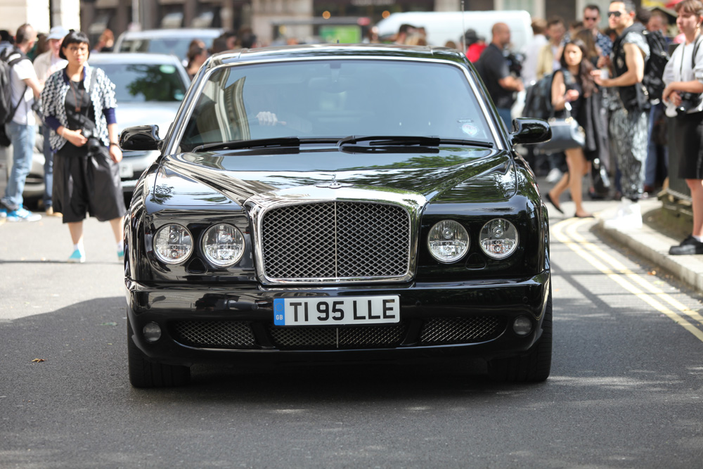 Harold Tillman's Bentley Arnage by Melissa Uren for The Man Has Style at LCM