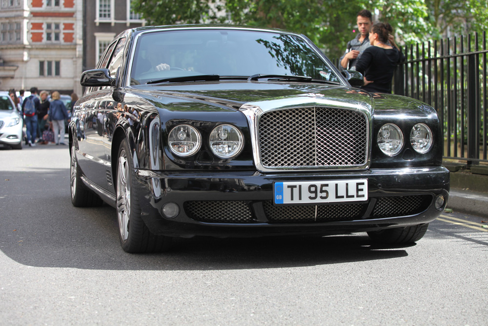 Harold Tillman's Bentley Arnage by Melissa Uren for The Man Has Style at LCM