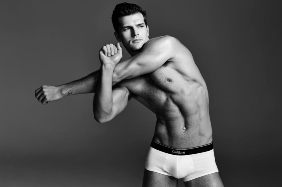 Diego Miguel for Calibre Underwear on The Man Has Style
