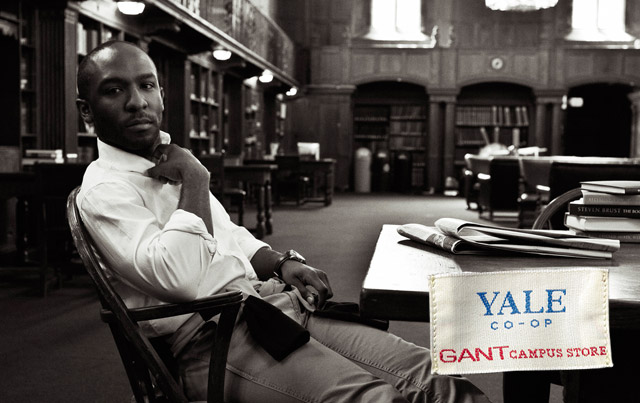 Yale Co-op Shirt GANT Campus Store on The Man Has Style
