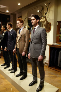 Kingsman MR PORTER menswear presentation Savile Row London Collections Men 2015