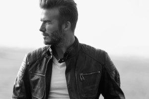 David Beckham wears the Stannard Jacket for the Beckham by Belstaff collection