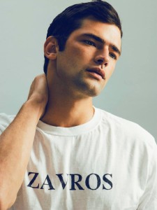Self Portrait with Sean O'Pry/Versace by Michael Zavros
