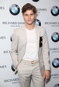 Oliver Cheshire in Reiss at Richard James at London Collections Men SS2016