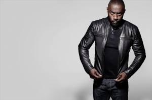 IDRIS ELBA + SUPERDRY COLLECTION LAUNCHES 26.11.15 - IDRIS WEARS THE LEADING LEATHER RACER JACKET £450, LEADING GRANDAD £45, IE CLASSIC BLUE JEAN £85 - PHOTOGRAPHED BY RANKIN