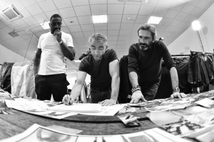 The design process initial plans with Superdry Co-Founders James Holder, Brand and Design Director, and Julian Dunkerton, Product and Design Director