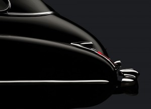 41 black cadillac by bill pack v12 enterprises automotive art