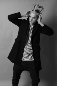 male model in stripe top by photographer geneviève schiurle on the man has style