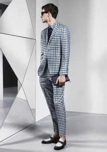 canali menswear spring summer 2016 check suit