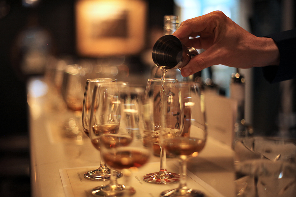 whisky tasting at Old Fashioned Events